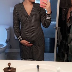 Michael Kors black & white dress in very good cond